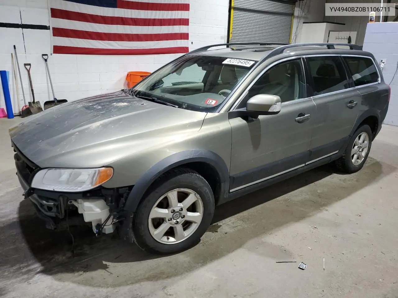 2011 Volvo Xc70 3.2 VIN: YV4940BZ0B1106711 Lot: 52276495
