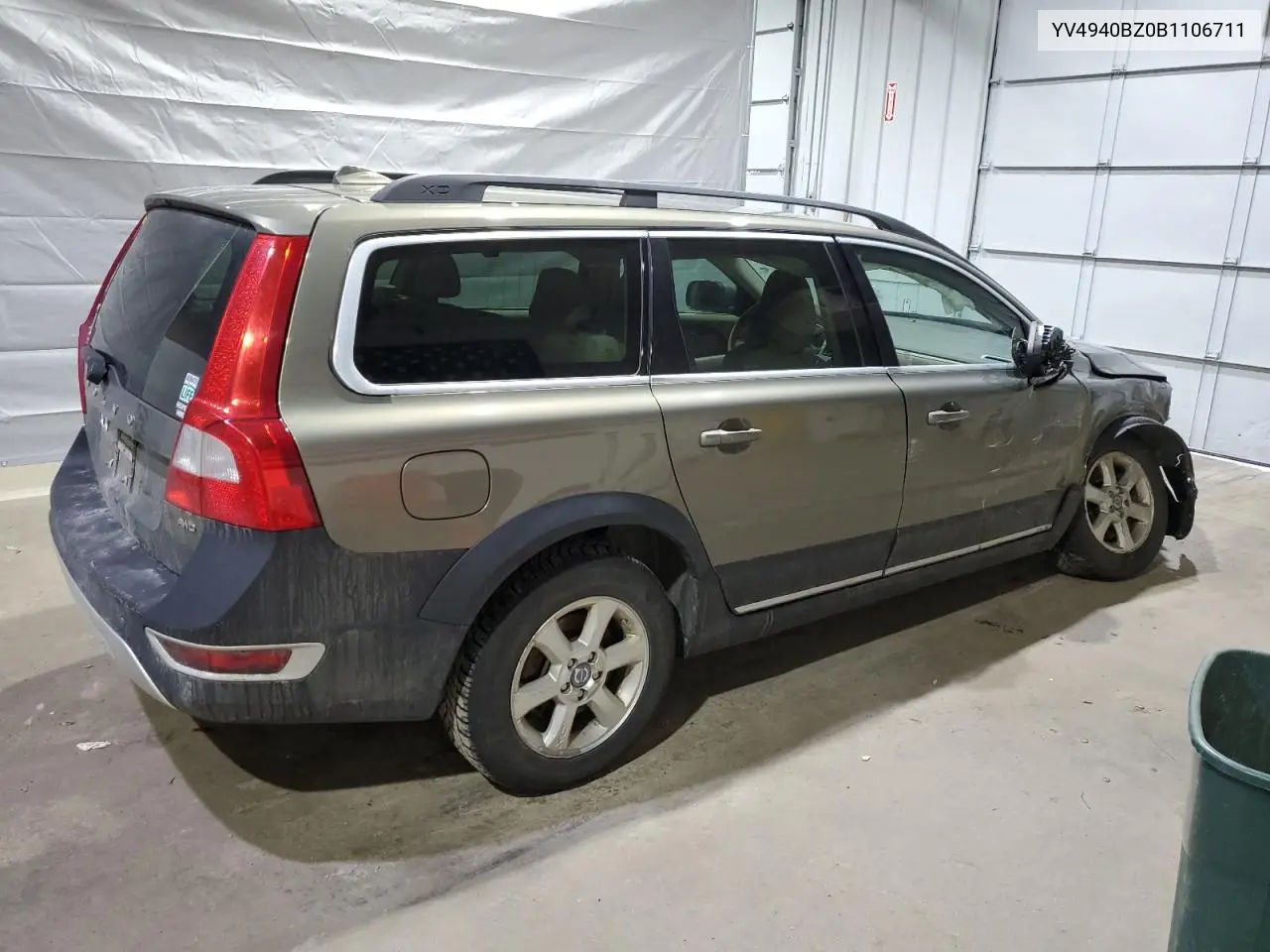 2011 Volvo Xc70 3.2 VIN: YV4940BZ0B1106711 Lot: 52276495