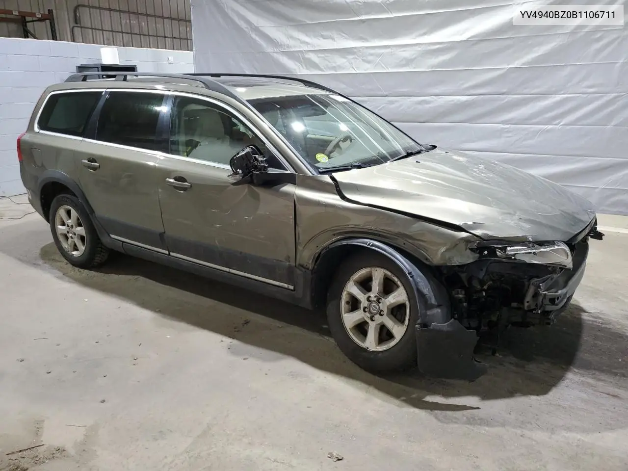 2011 Volvo Xc70 3.2 VIN: YV4940BZ0B1106711 Lot: 52276495