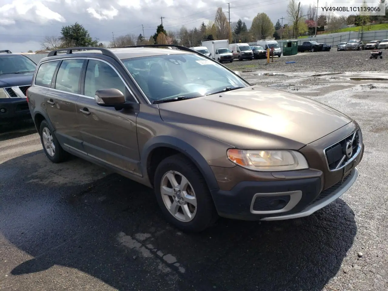 2012 Volvo Xc70 3.2 VIN: YV4940BL1C1139066 Lot: 50606575