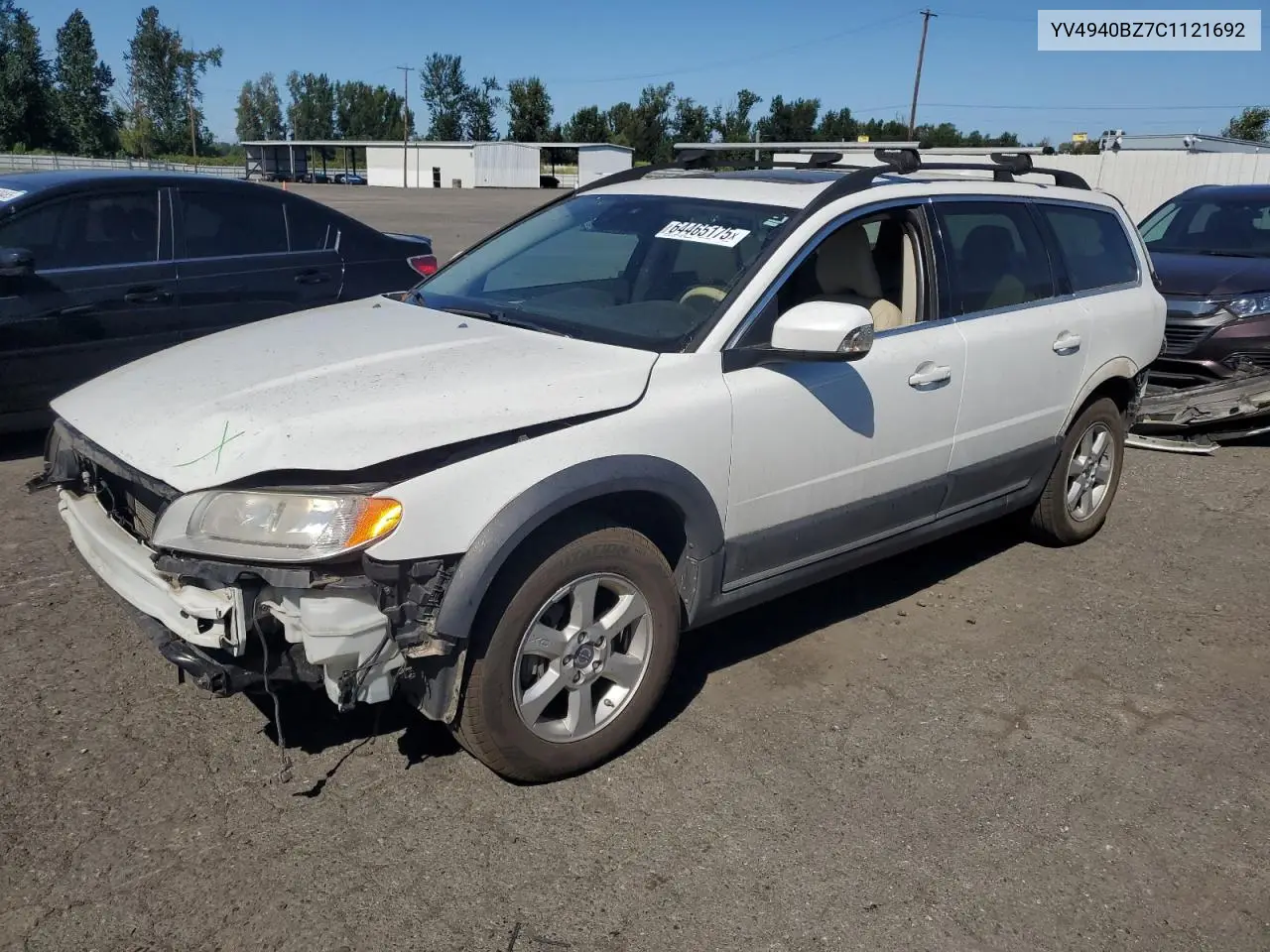 2012 Volvo Xc70 3.2 VIN: YV4940BZ7C1121692 Lot: 64465175