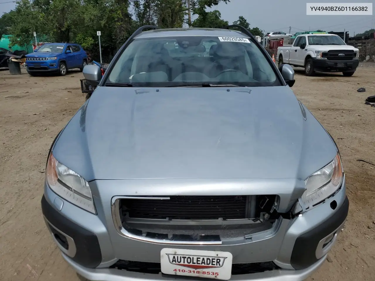 2013 Volvo Xc70 3.2 VIN: YV4940BZ6D1166382 Lot: 60020585