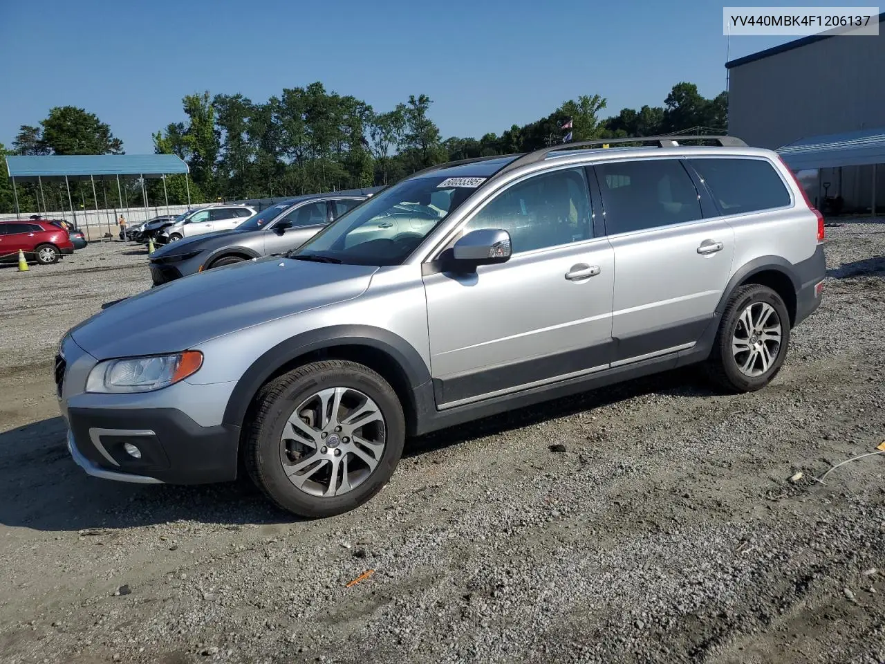 2015 Volvo Xc70 T5 Premier VIN: YV440MBK4F1206137 Lot: 60055395