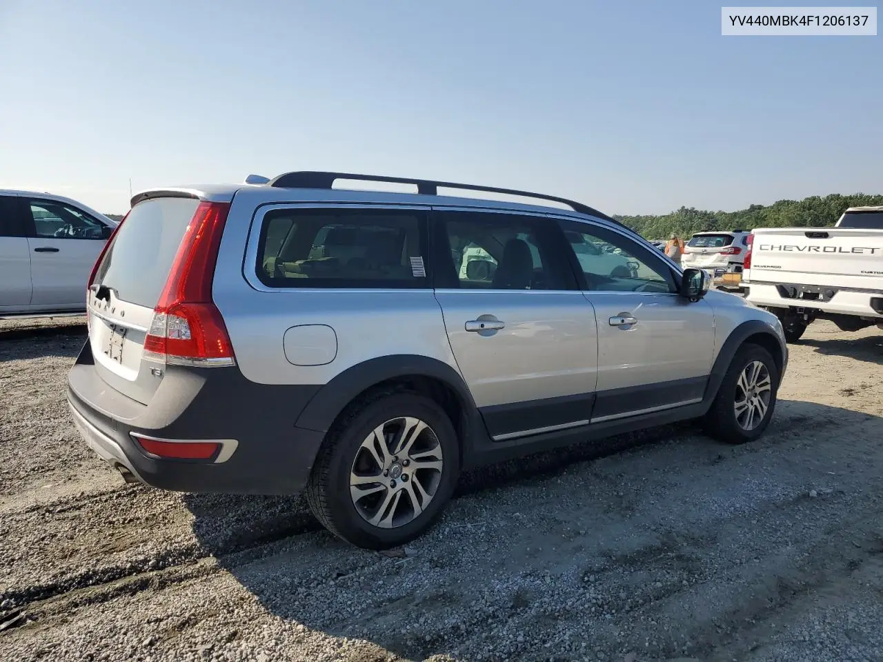2015 Volvo Xc70 T5 Premier VIN: YV440MBK4F1206137 Lot: 60055395