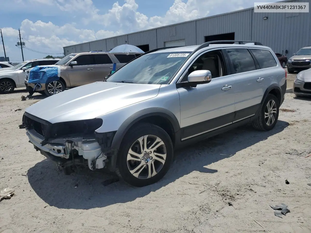 2015 Volvo Xc70 T5 Premier VIN: YV440MBK3F1231367 Lot: 61335725