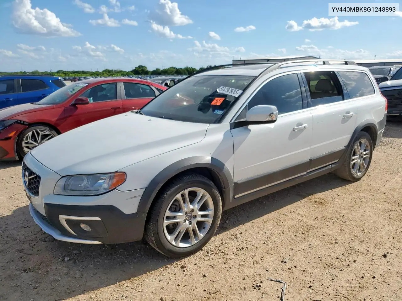 2016 Volvo Xc70 T5 Premier VIN: YV440MBK8G1248893 Lot: 62000905