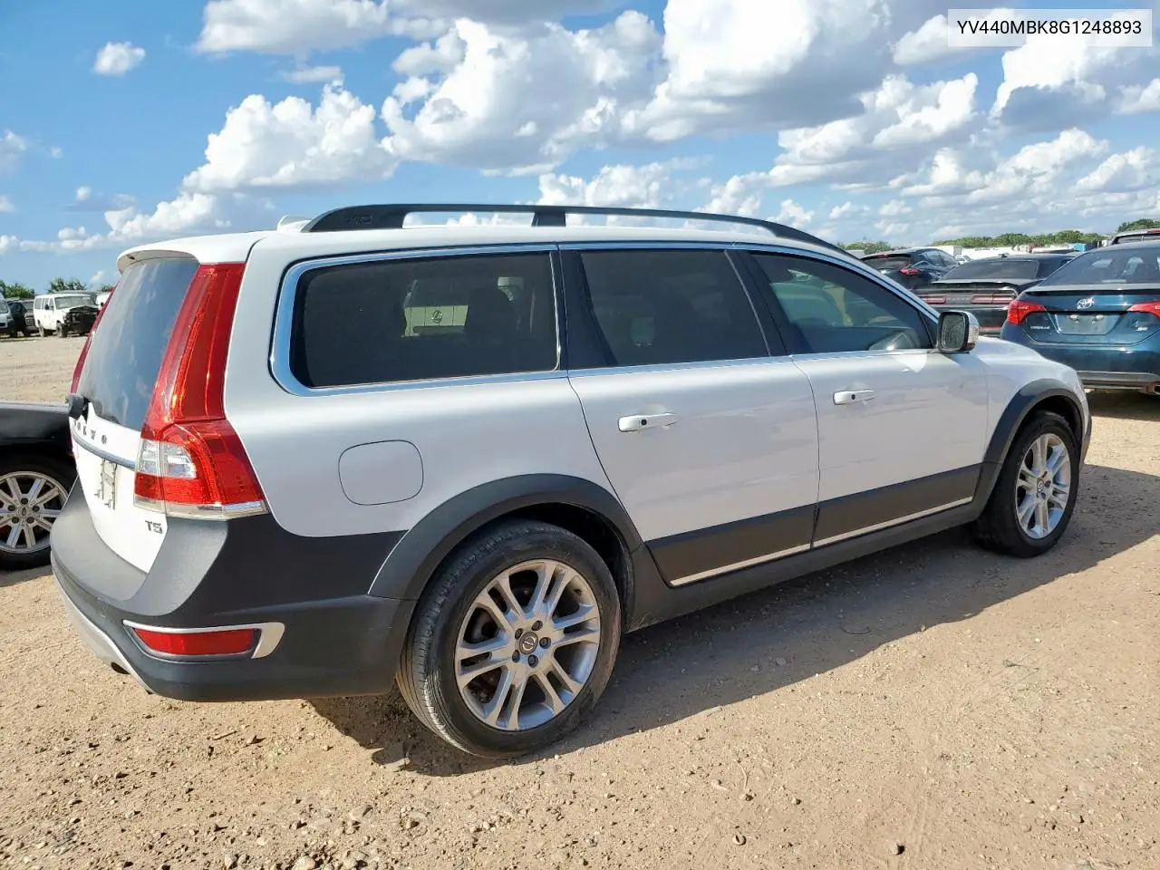 2016 Volvo Xc70 T5 Premier VIN: YV440MBK8G1248893 Lot: 62000905