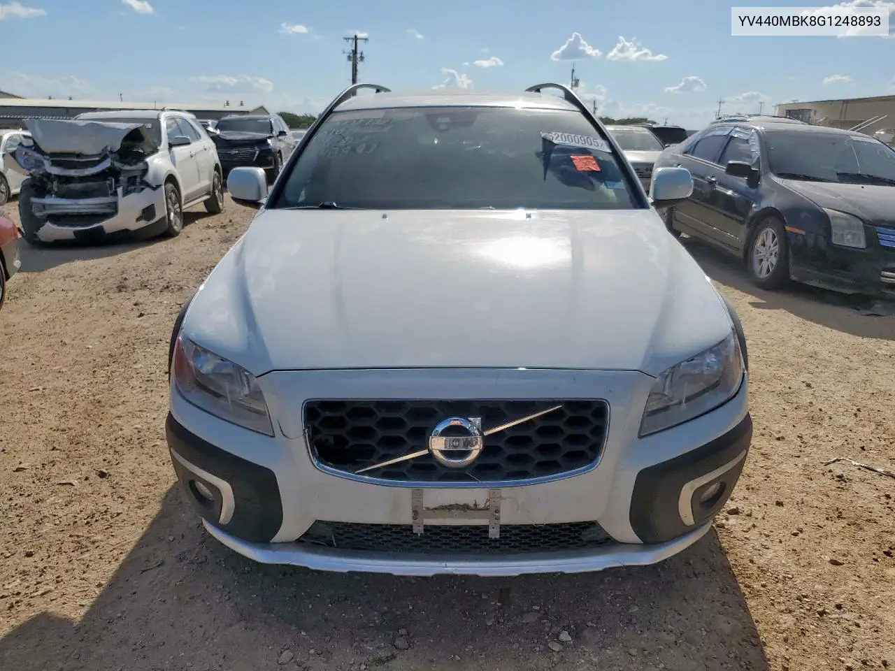 2016 Volvo Xc70 T5 Premier VIN: YV440MBK8G1248893 Lot: 62000905