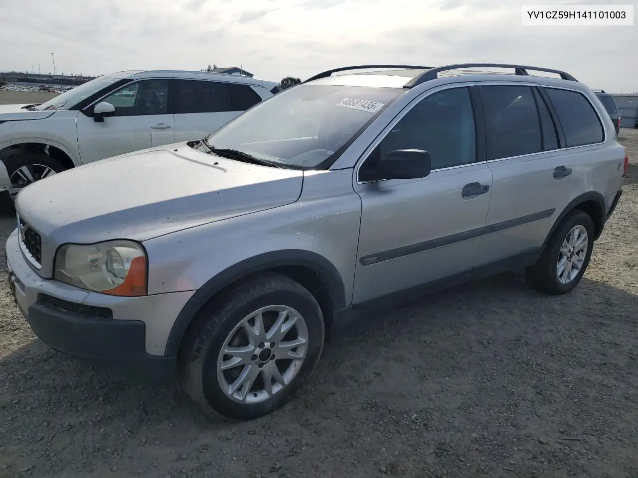 2004 Volvo Xc90 VIN: YV1CZ59H141101003 Lot: 48581435