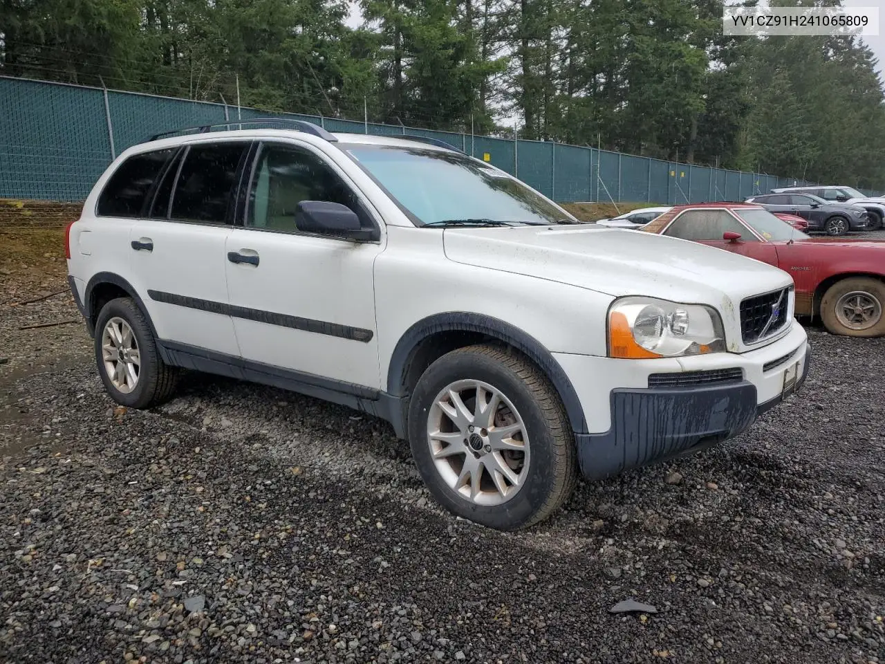 2004 Volvo Xc90 T6 VIN: YV1CZ91H241065809 Lot: 52610325