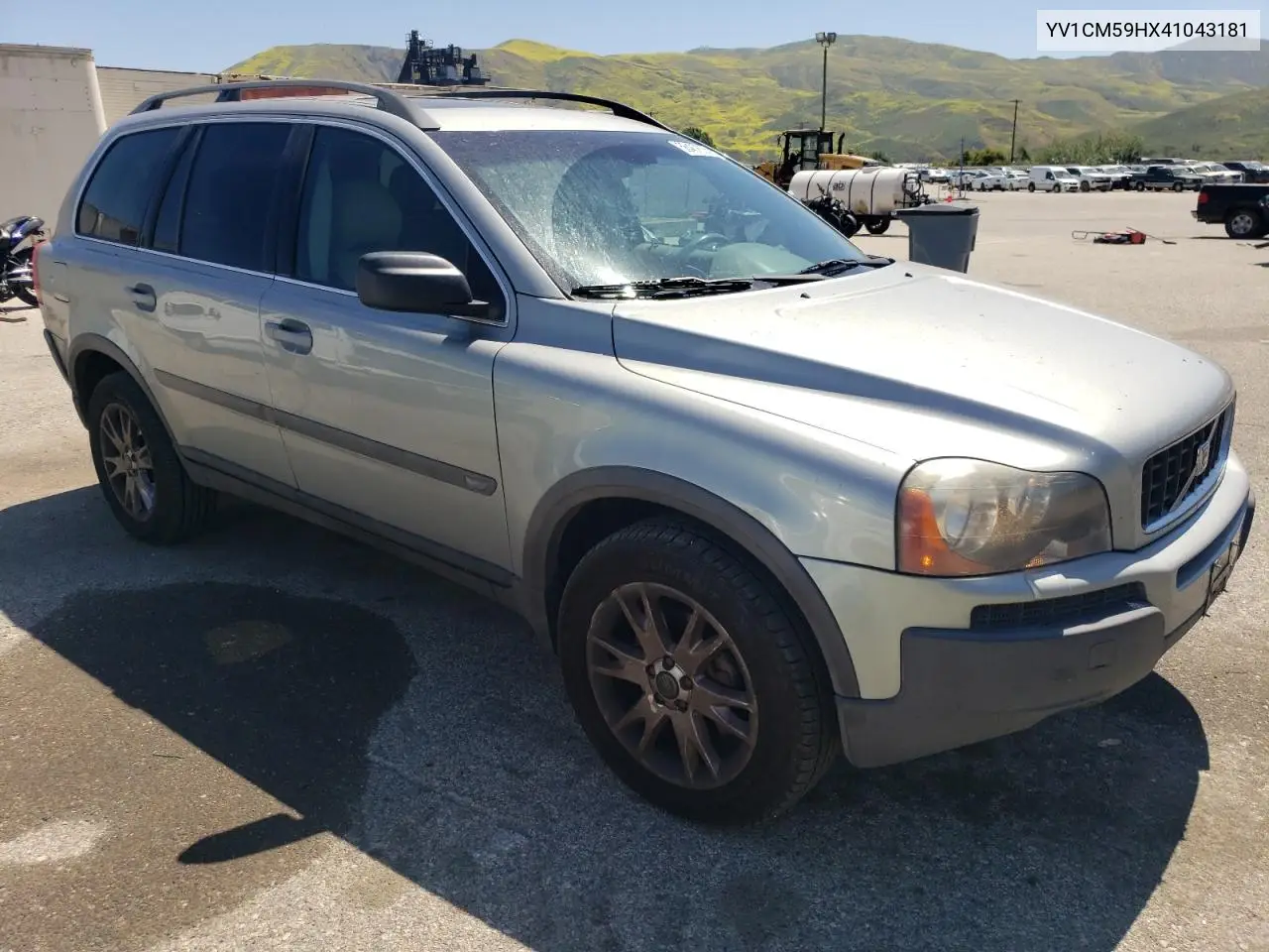 2004 Volvo Xc90 VIN: YV1CM59HX41043181 Lot: 56467635