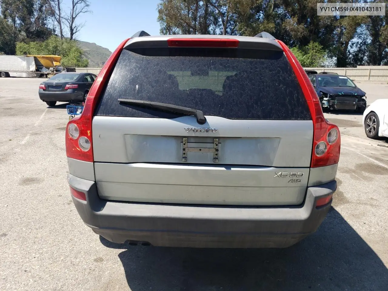 2004 Volvo Xc90 VIN: YV1CM59HX41043181 Lot: 56467635