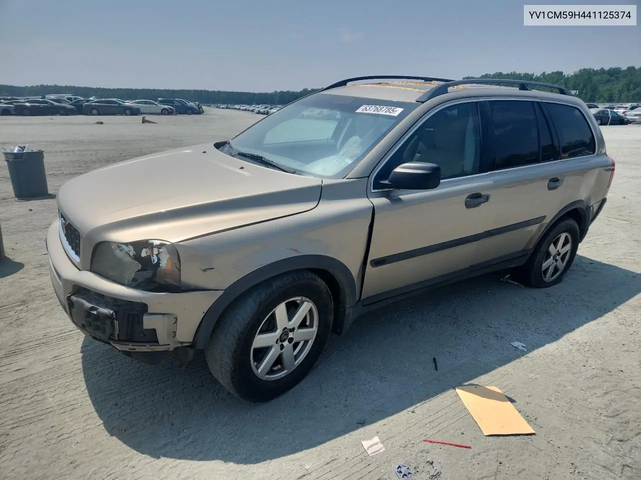 2004 Volvo Xc90 VIN: YV1CM59H441125374 Lot: 63768785
