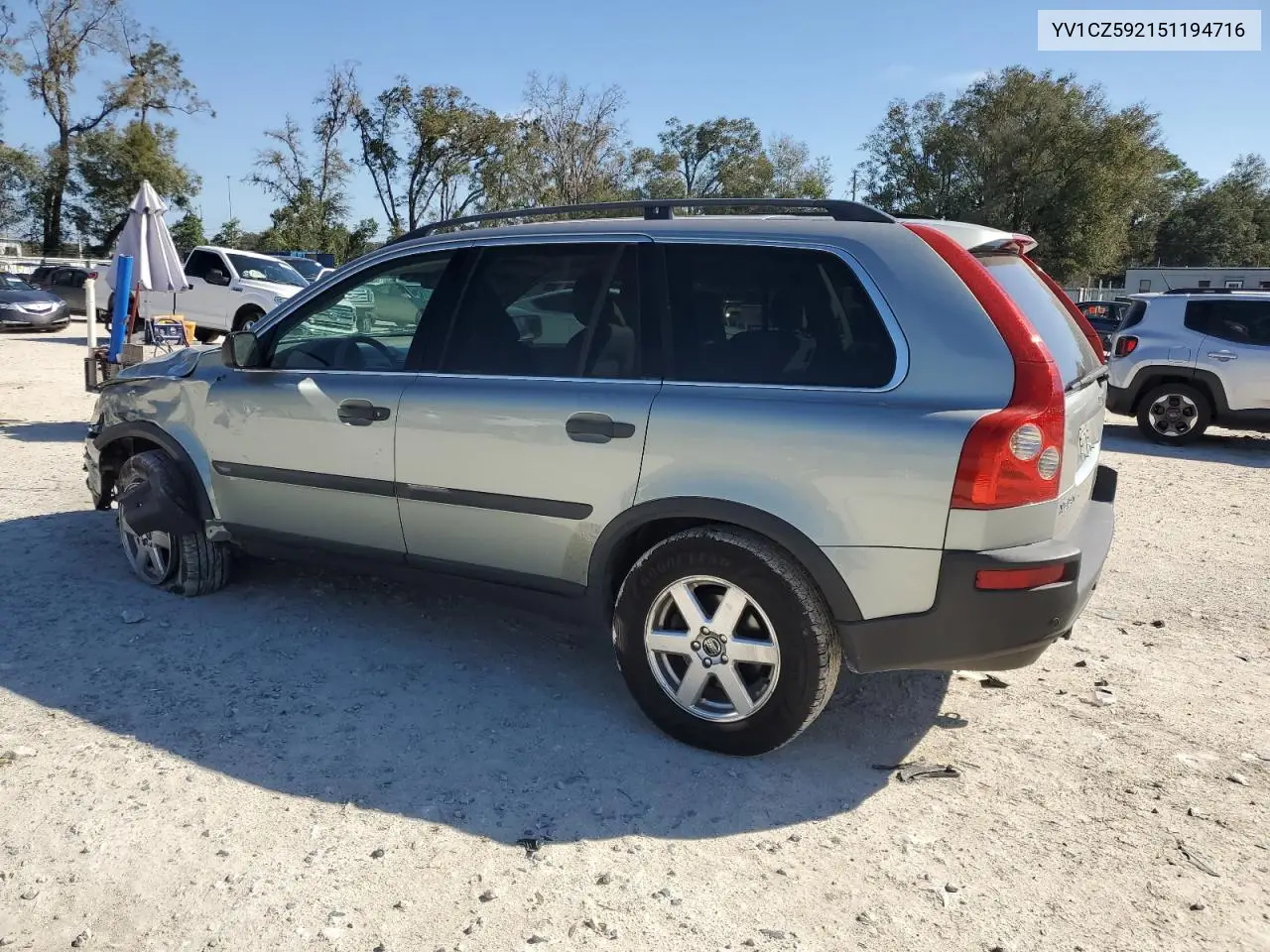 2005 Volvo Xc90 VIN: YV1CZ592151194716 Lot: 45553705