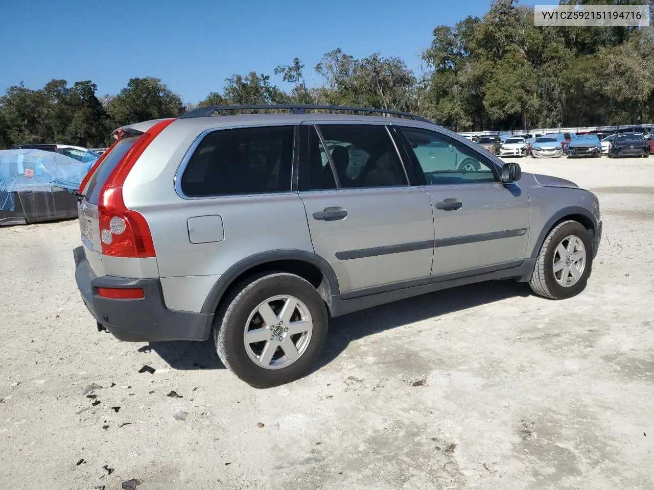 2005 Volvo Xc90 VIN: YV1CZ592151194716 Lot: 45553705