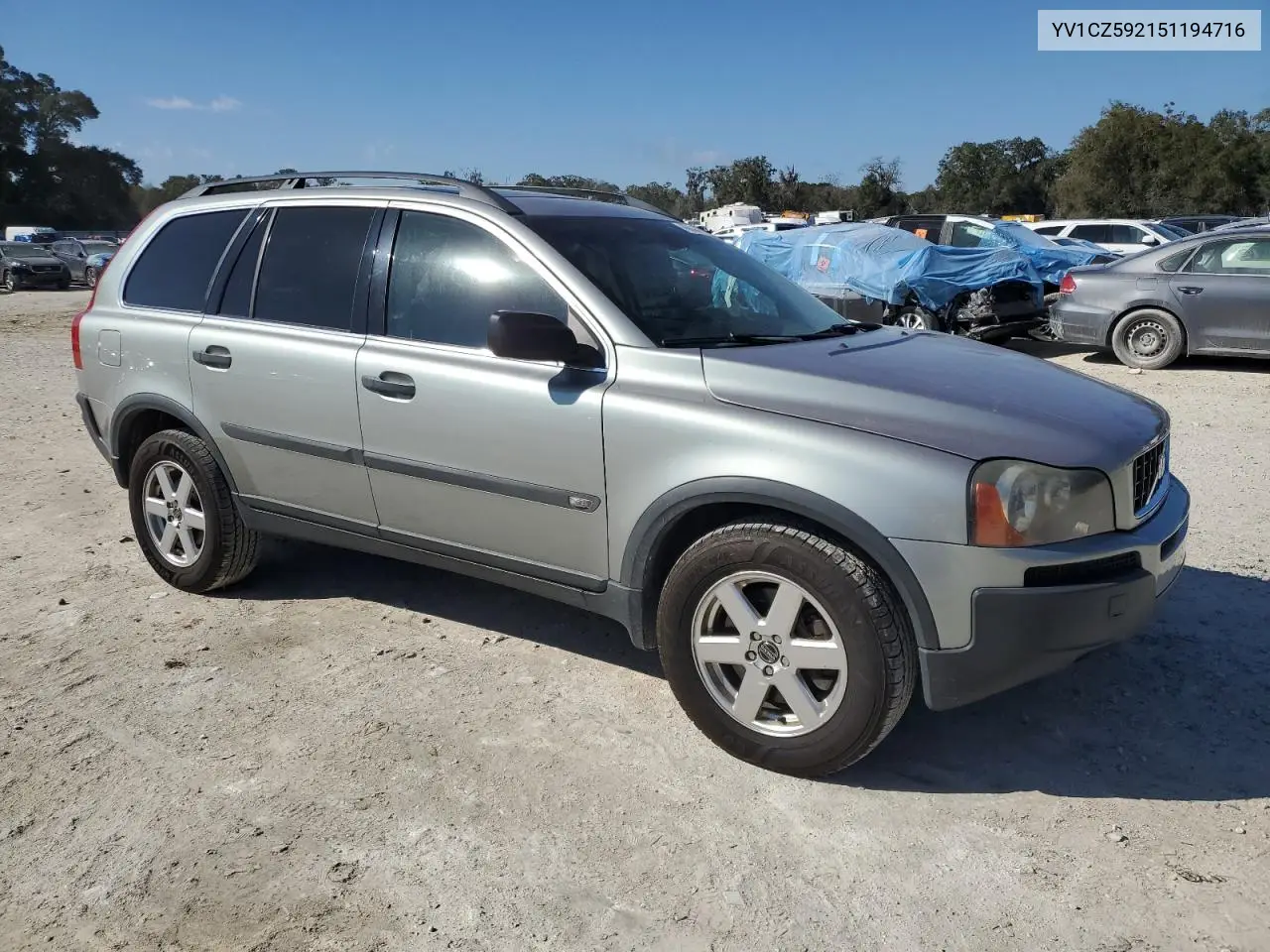 2005 Volvo Xc90 VIN: YV1CZ592151194716 Lot: 45553705