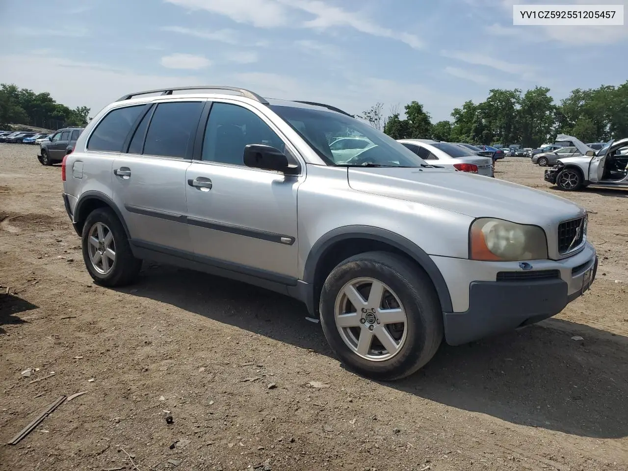 2005 Volvo Xc90 VIN: YV1CZ592551205457 Lot: 57690705