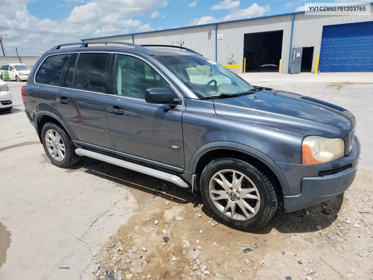 2005 Volvo Xc90 V8 VIN: YV1CZ852751203765 Lot: 61943055