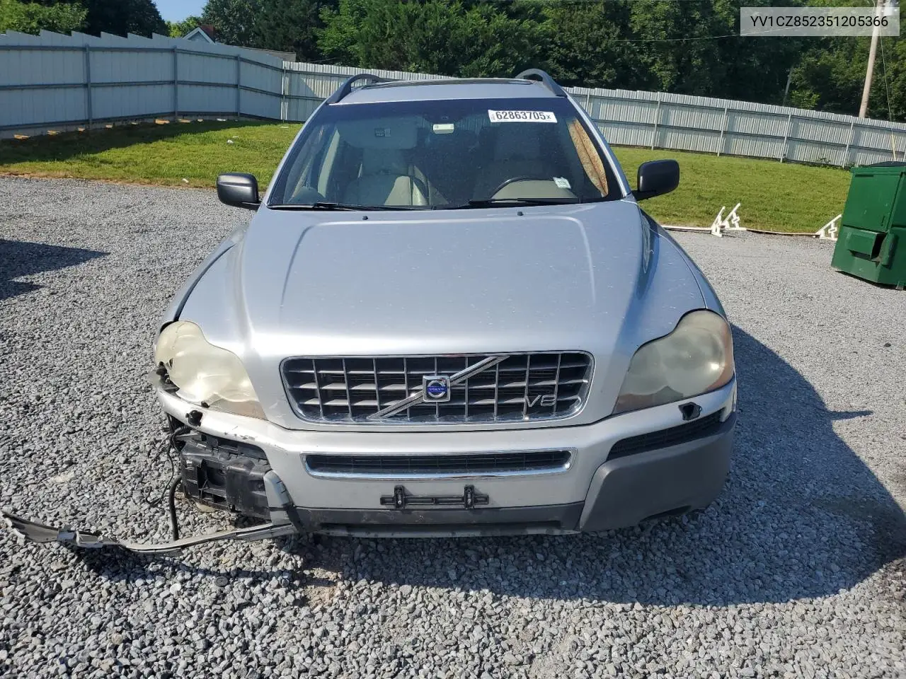 2005 Volvo Xc90 V8 VIN: YV1CZ852351205366 Lot: 62863705