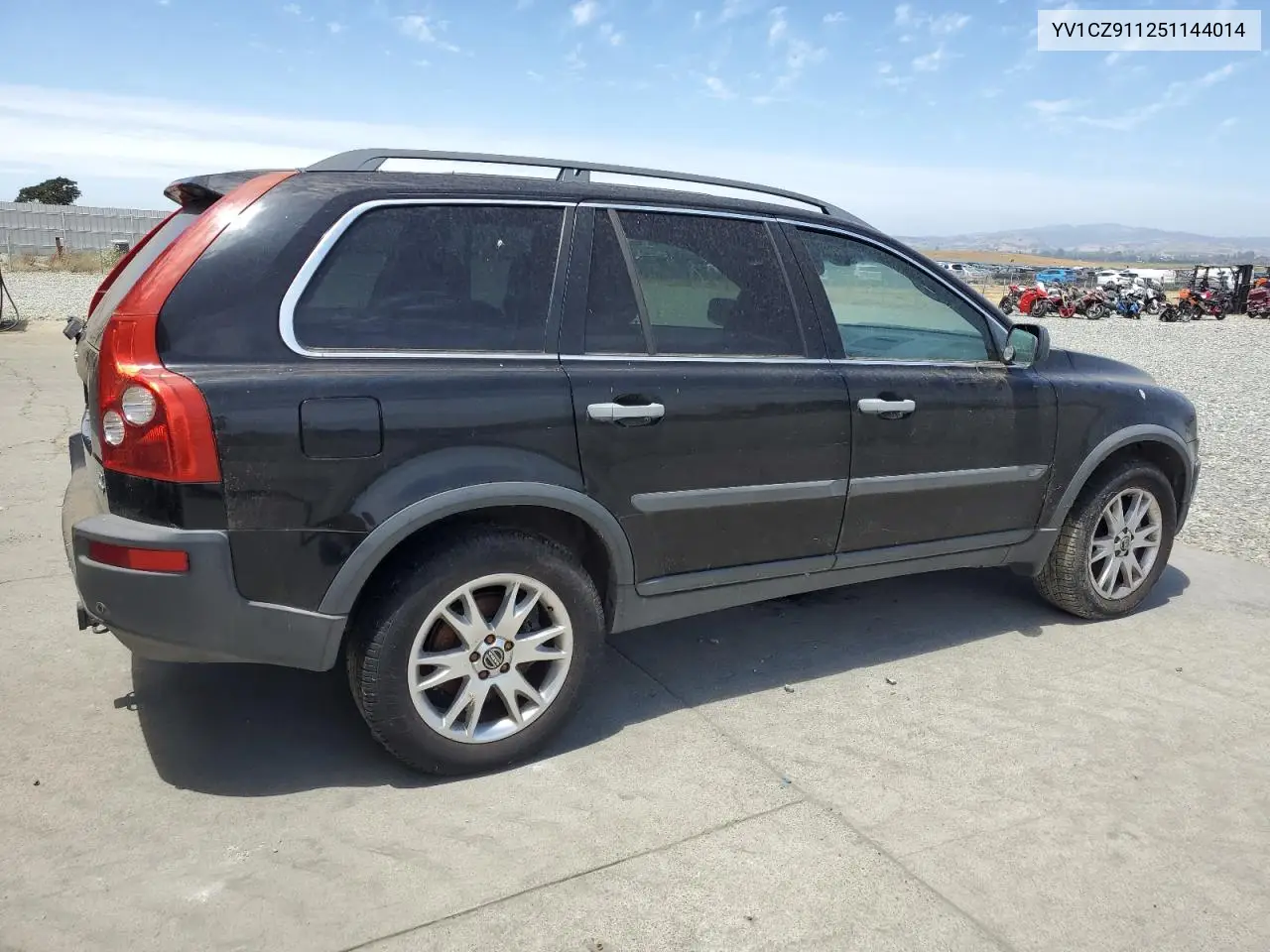 2005 Volvo Xc90 T6 VIN: YV1CZ911251144014 Lot: 63830365