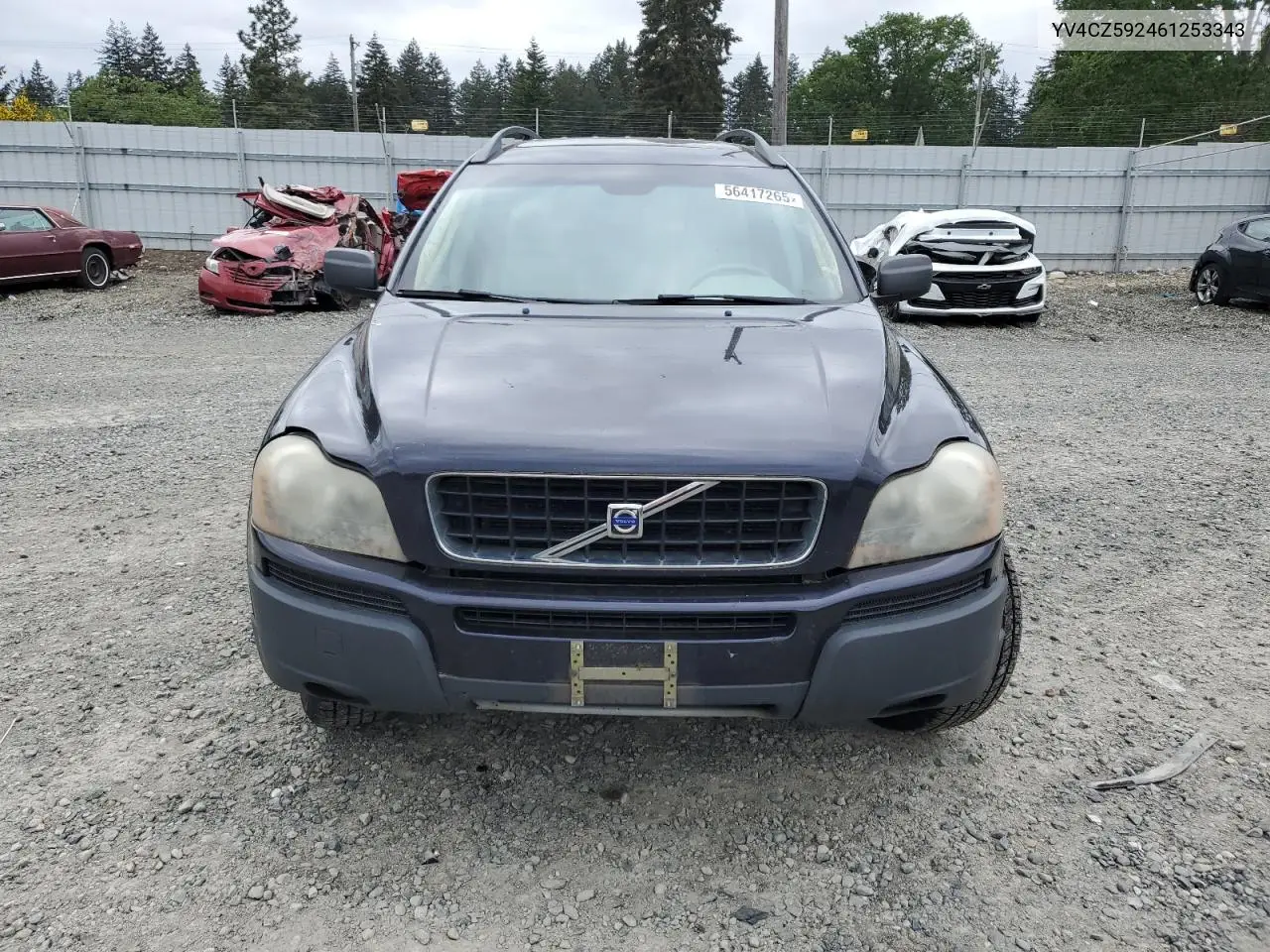 2006 Volvo Xc90 VIN: YV4CZ592461253343 Lot: 56417265