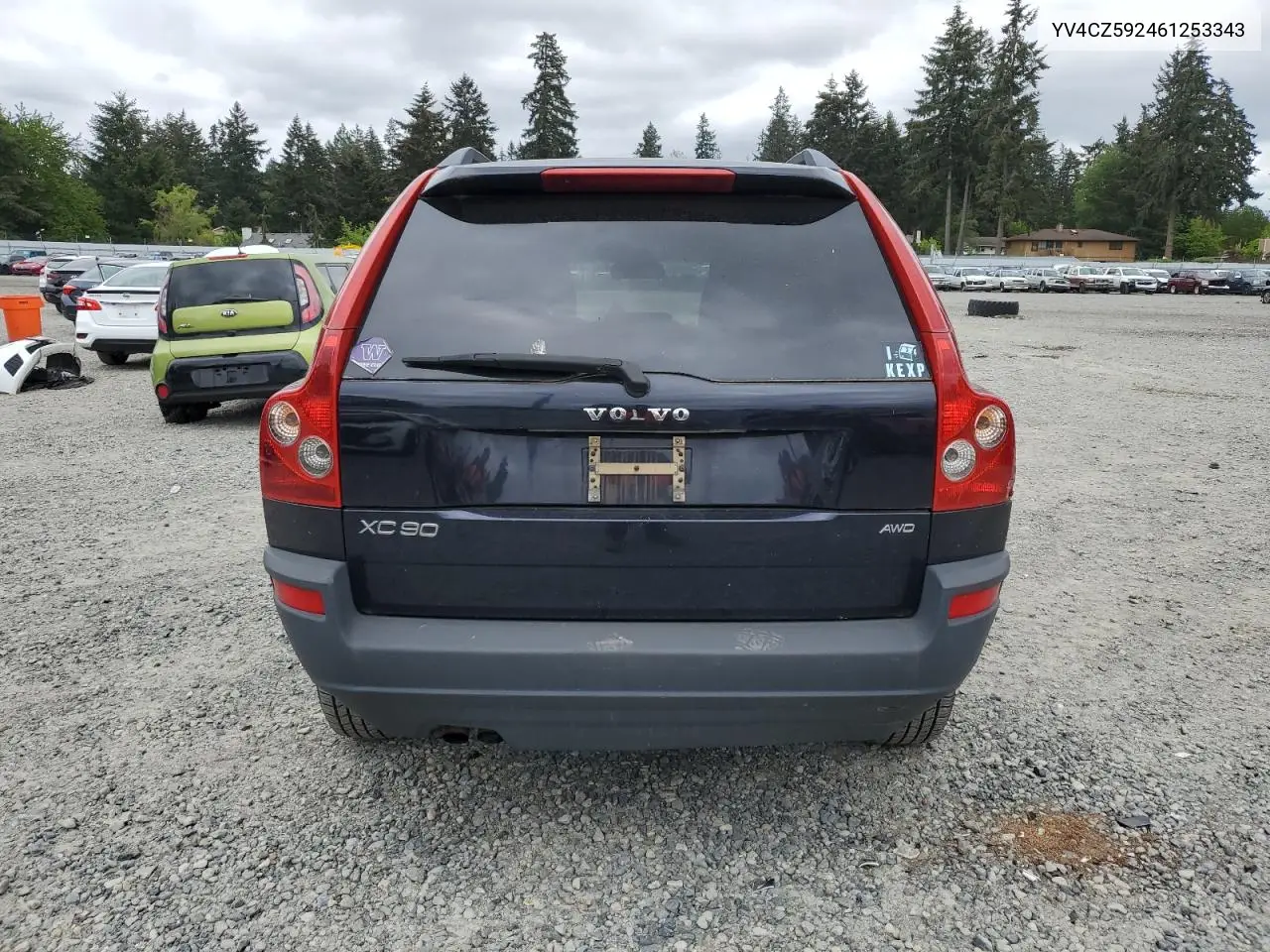 2006 Volvo Xc90 VIN: YV4CZ592461253343 Lot: 56417265