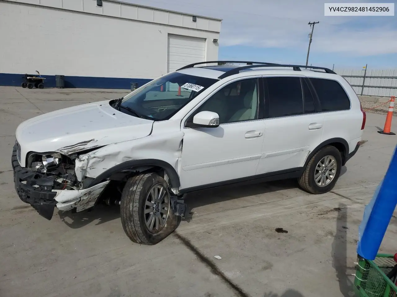 2008 Volvo Xc90 3.2 VIN: YV4CZ982481452906 Lot: 51860115
