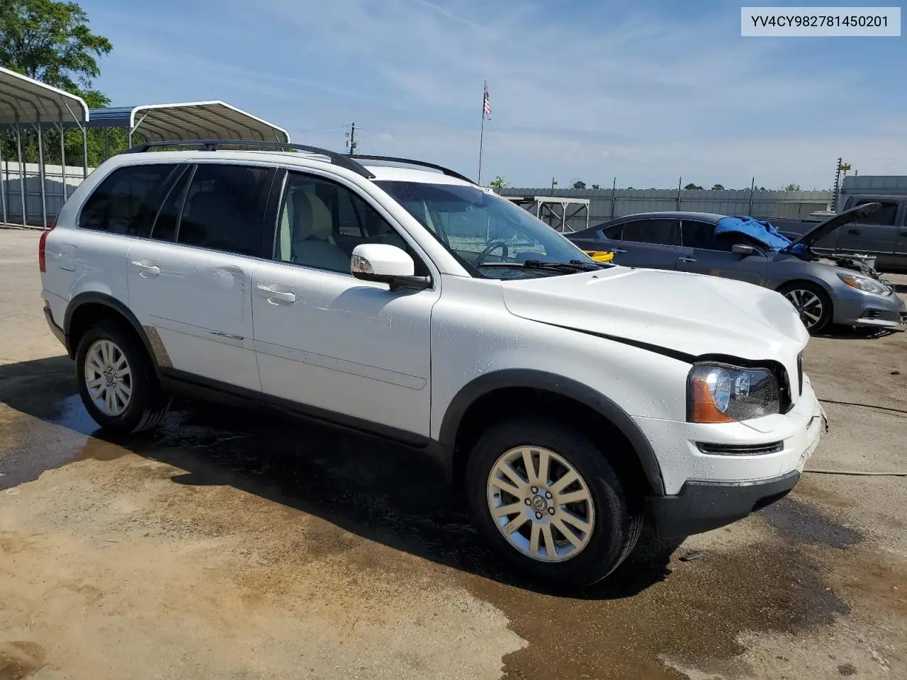 2008 Volvo Xc90 3.2 VIN: YV4CY982781450201 Lot: 54846995