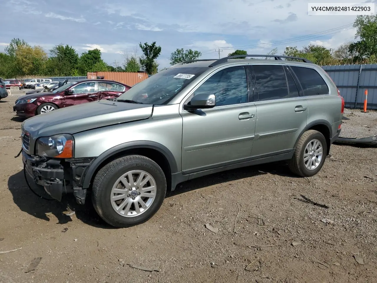2008 Volvo Xc90 3.2 VIN: YV4CM982481422903 Lot: 56677735