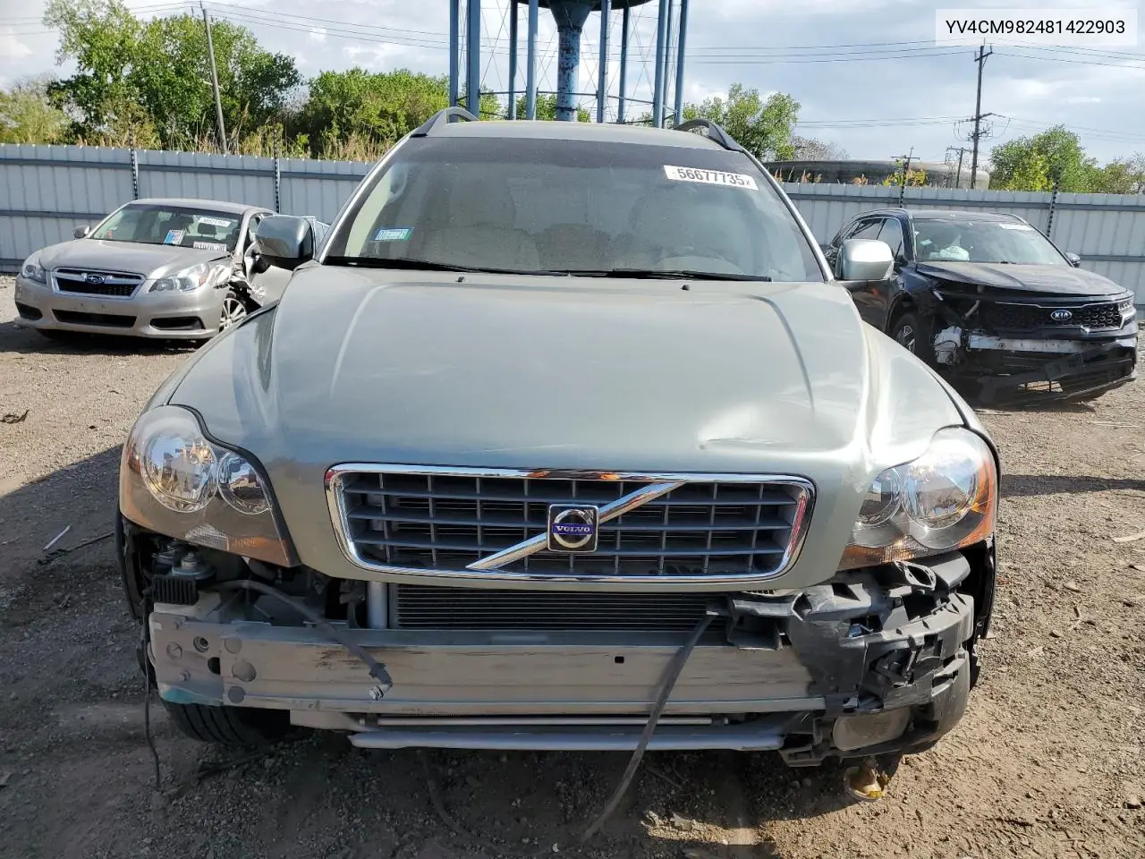 2008 Volvo Xc90 3.2 VIN: YV4CM982481422903 Lot: 56677735