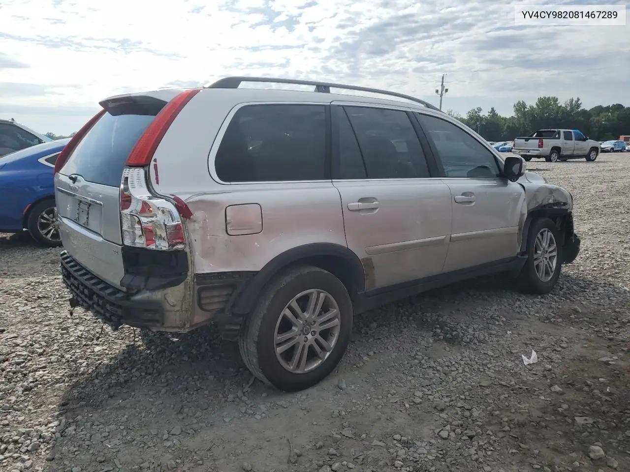 2008 Volvo Xc90 3.2 VIN: YV4CY982081467289 Lot: 62493105