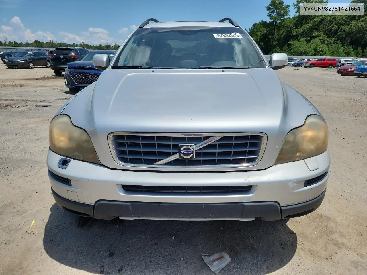 2008 Volvo Xc90 3.2 VIN: YV4CN982781421564 Lot: 62692205