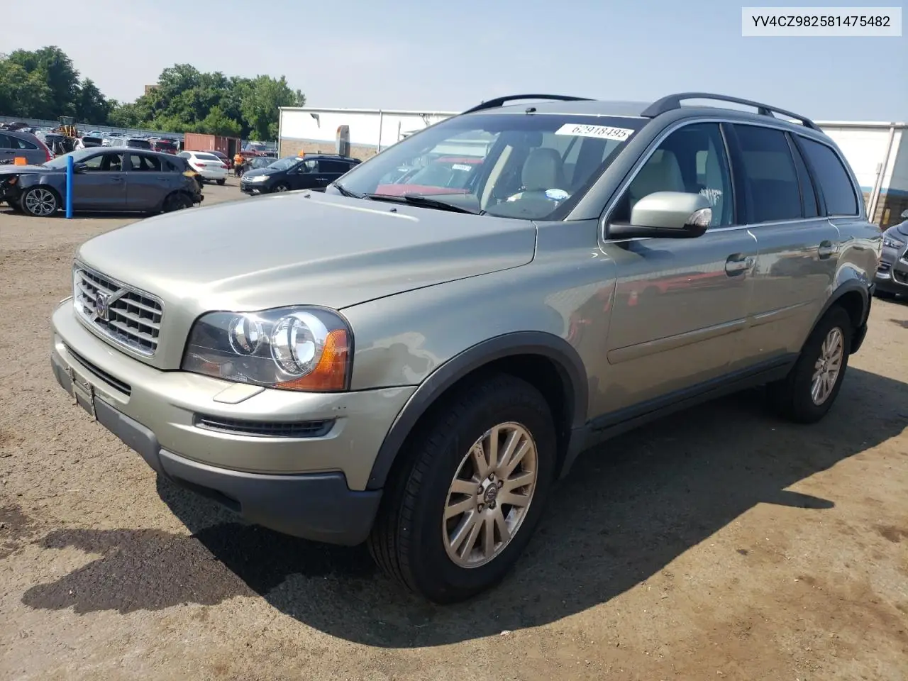 2008 Volvo Xc90 3.2 VIN: YV4CZ982581475482 Lot: 62918495