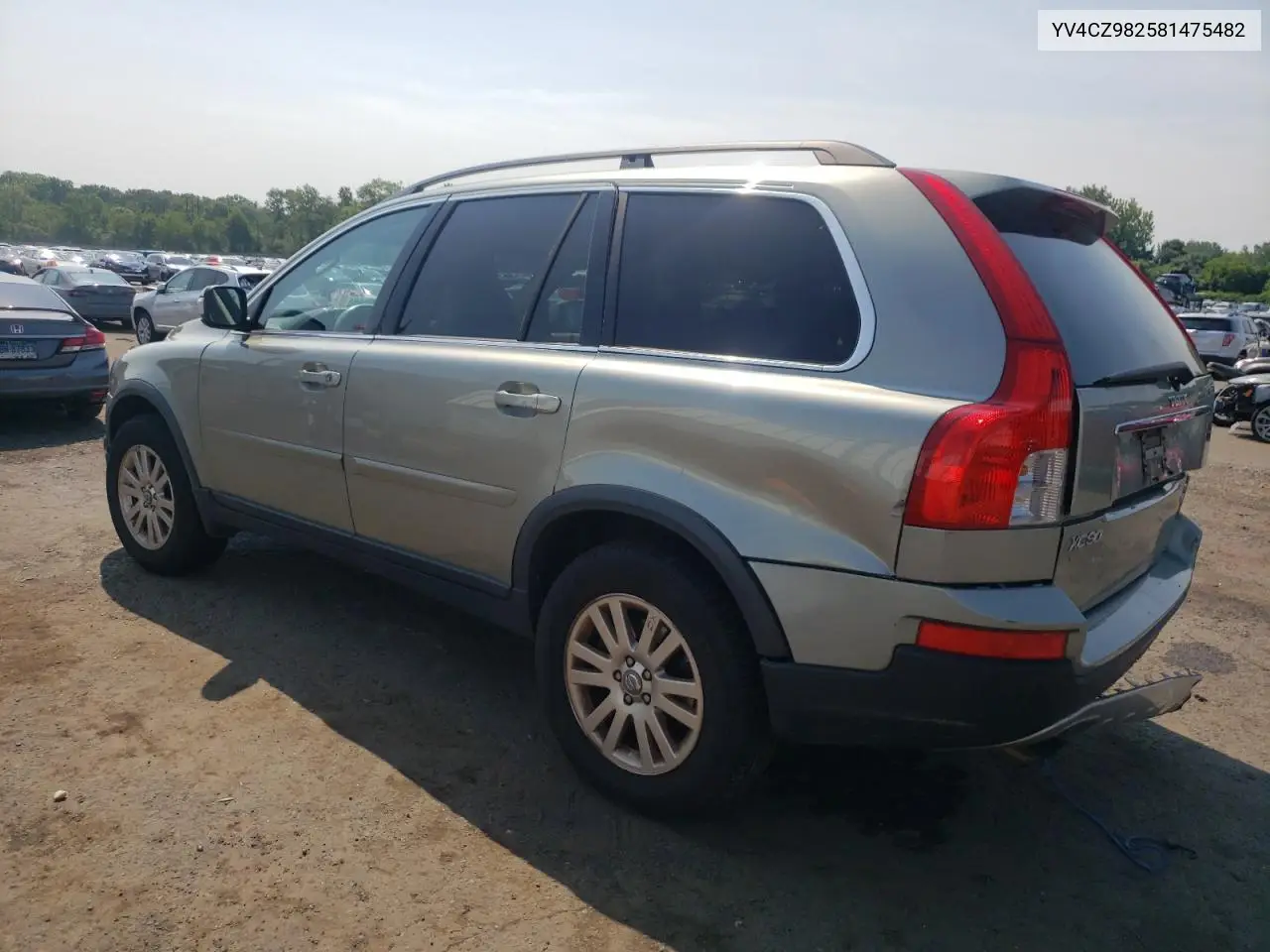 2008 Volvo Xc90 3.2 VIN: YV4CZ982581475482 Lot: 62918495