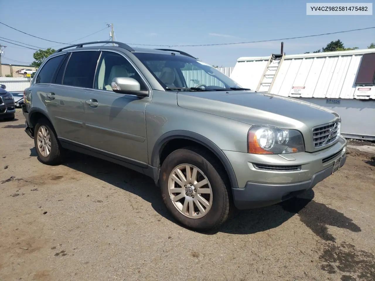 2008 Volvo Xc90 3.2 VIN: YV4CZ982581475482 Lot: 62918495