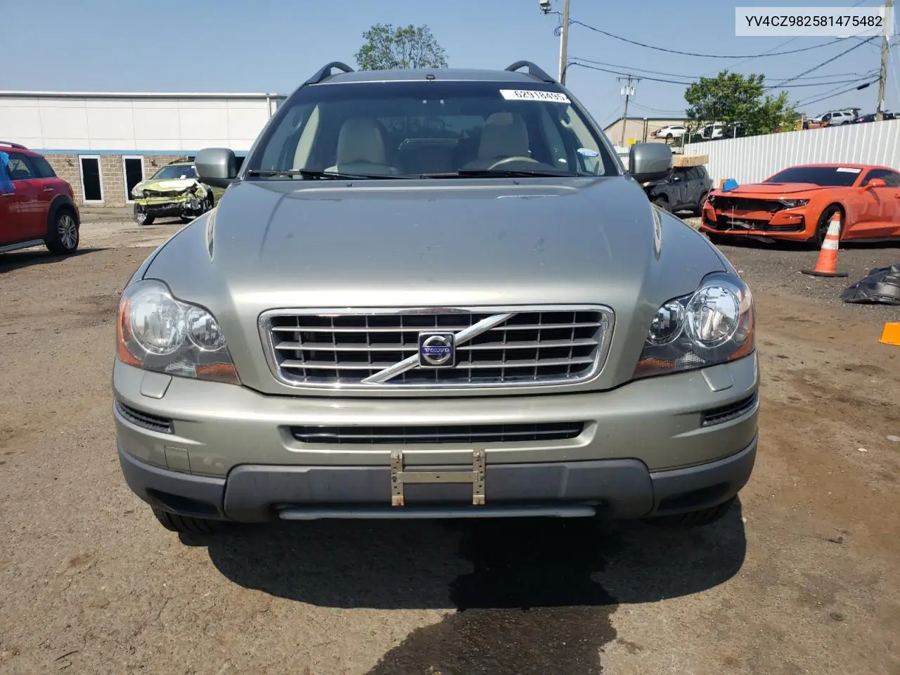 2008 Volvo Xc90 3.2 VIN: YV4CZ982581475482 Lot: 62918495