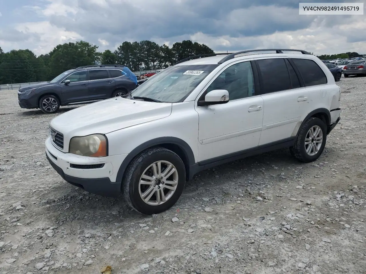 2009 Volvo Xc90 3.2 VIN: YV4CN982491495719 Lot: 55962265