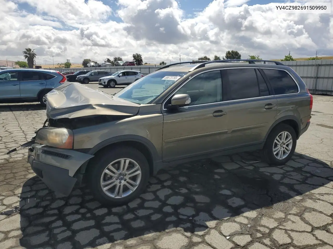 2009 Volvo Xc90 3.2 VIN: YV4CZ982691509950 Lot: 56673755