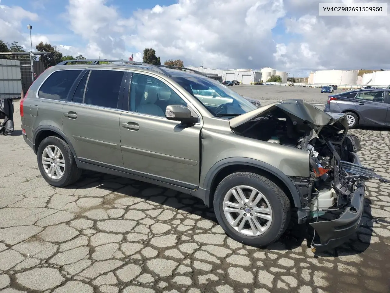 2009 Volvo Xc90 3.2 VIN: YV4CZ982691509950 Lot: 56673755