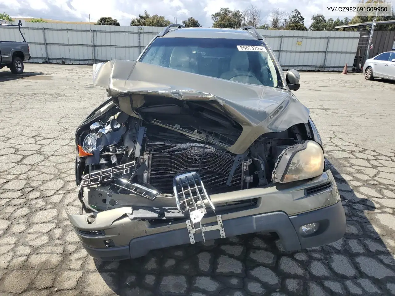 2009 Volvo Xc90 3.2 VIN: YV4CZ982691509950 Lot: 56673755