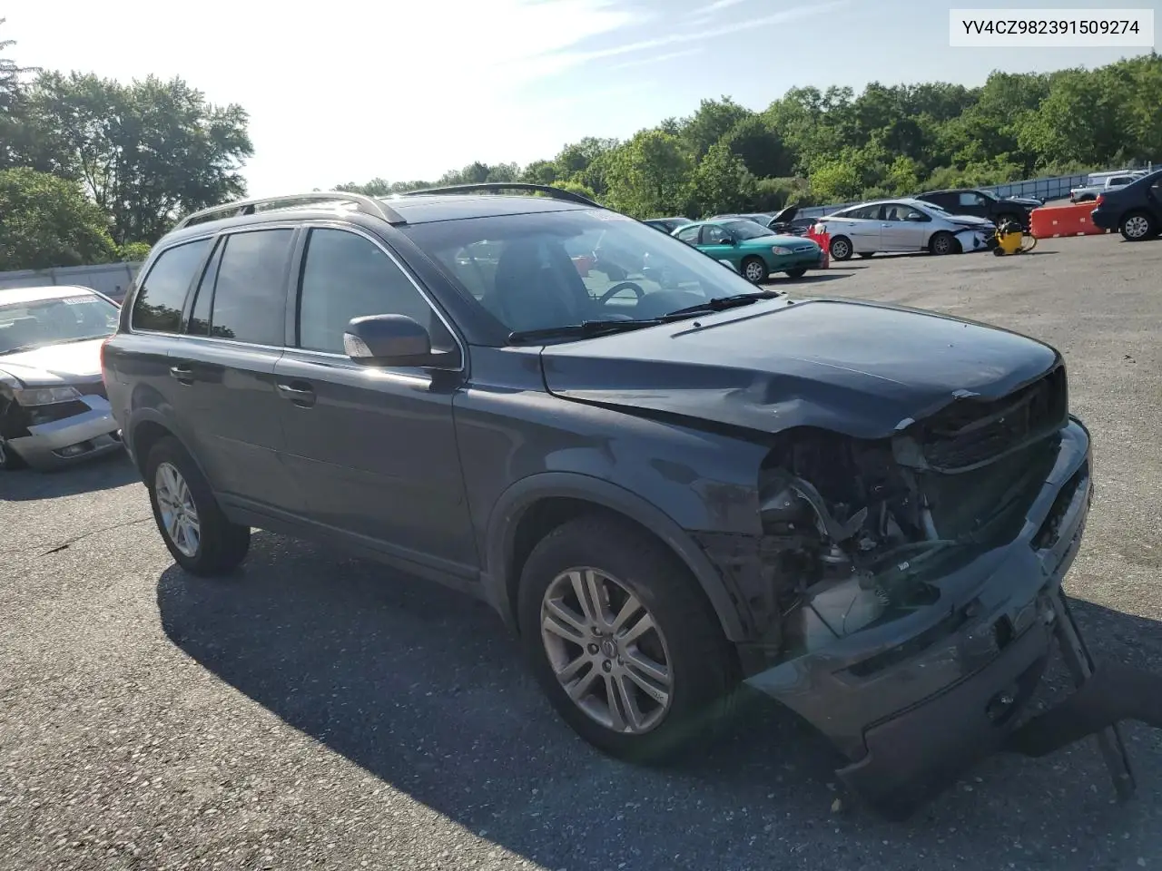 2009 Volvo Xc90 3.2 VIN: YV4CZ982391509274 Lot: 62454245