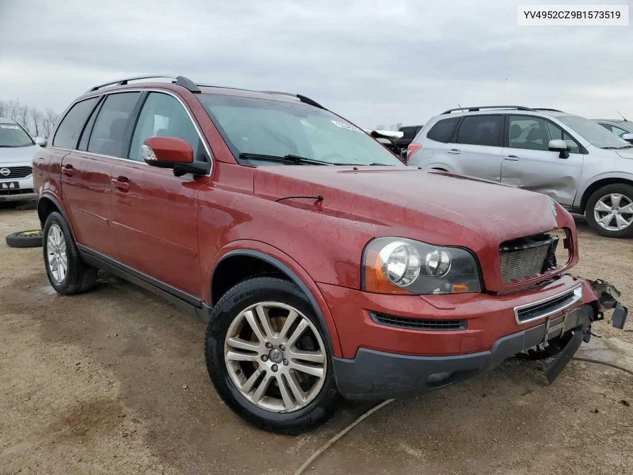 2011 Volvo Xc90 3.2 VIN: YV4952CZ9B1573519 Lot: 53546235