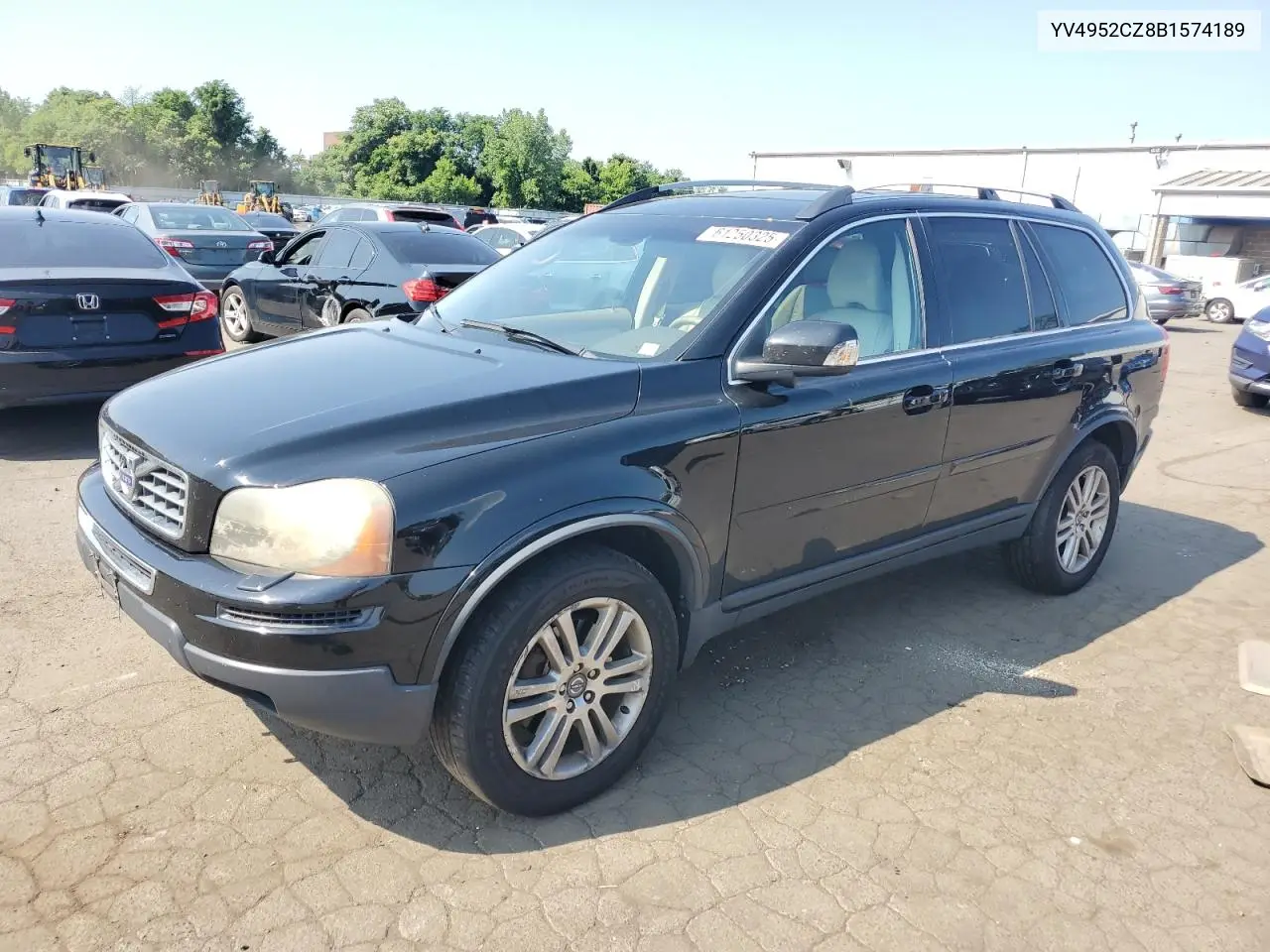 2011 Volvo Xc90 3.2 VIN: YV4952CZ8B1574189 Lot: 61250325