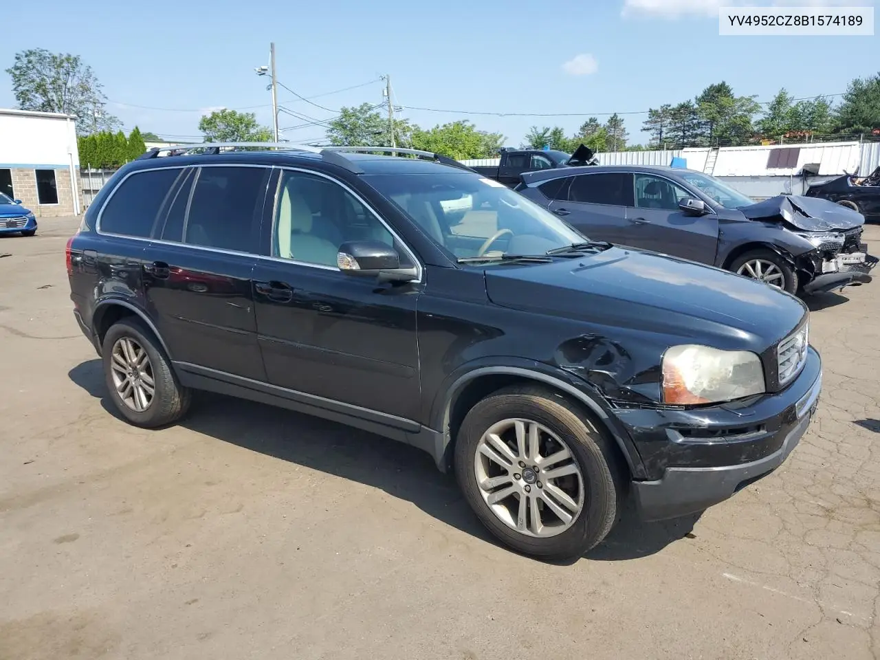 2011 Volvo Xc90 3.2 VIN: YV4952CZ8B1574189 Lot: 61250325