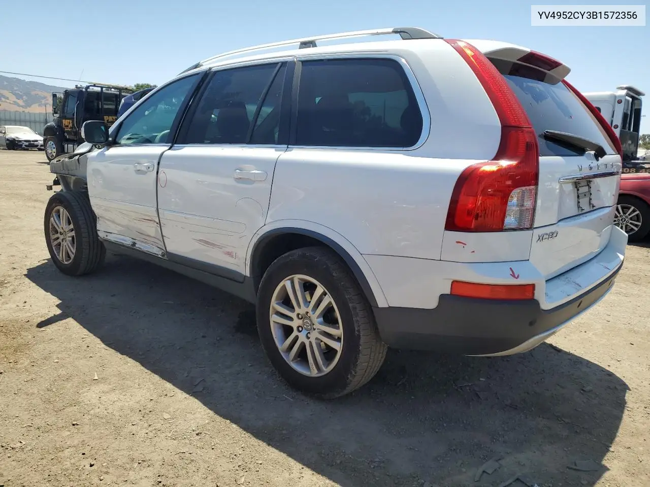 2011 Volvo Xc90 3.2 VIN: YV4952CY3B1572356 Lot: 62717985