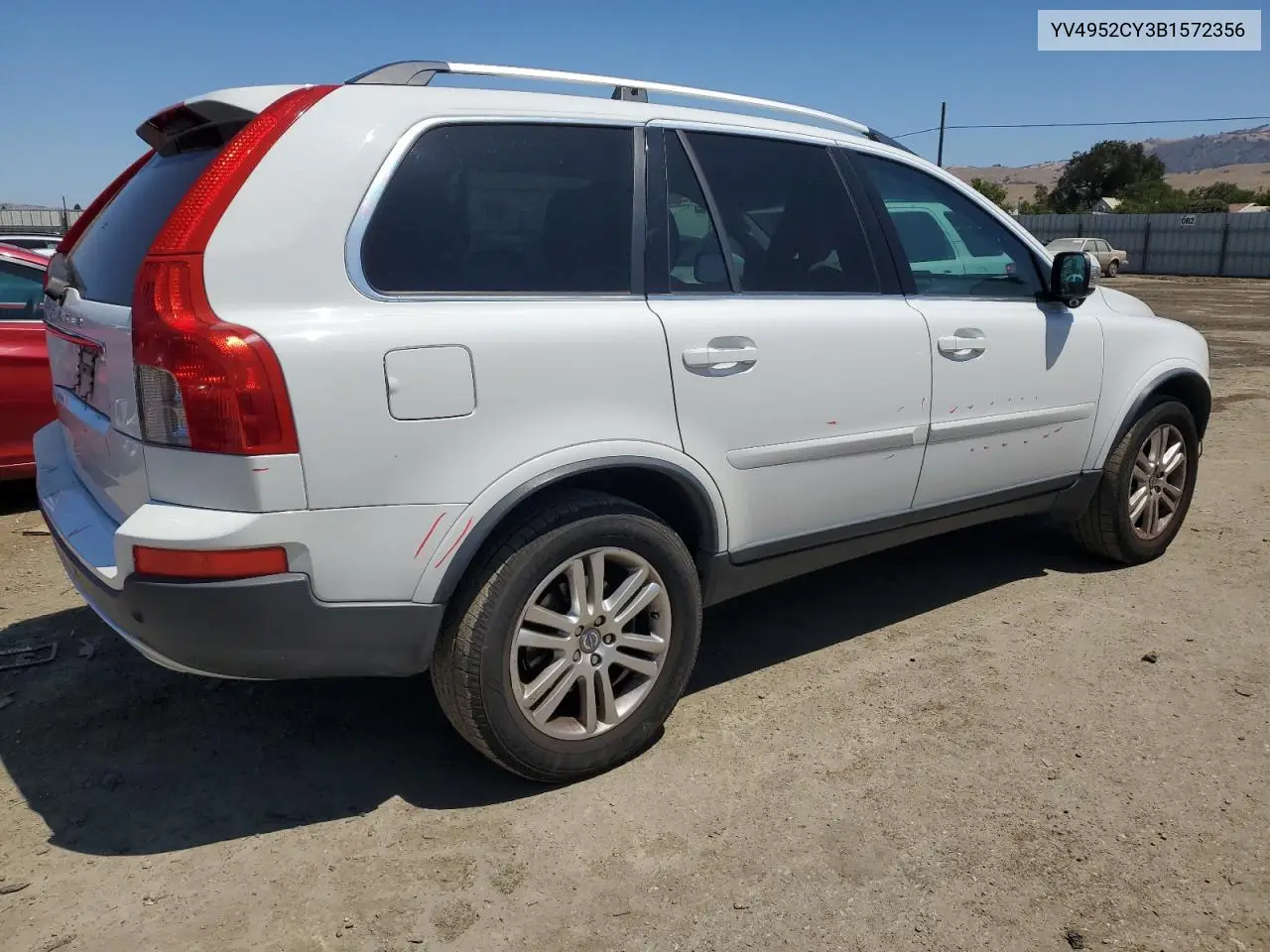 2011 Volvo Xc90 3.2 VIN: YV4952CY3B1572356 Lot: 62717985