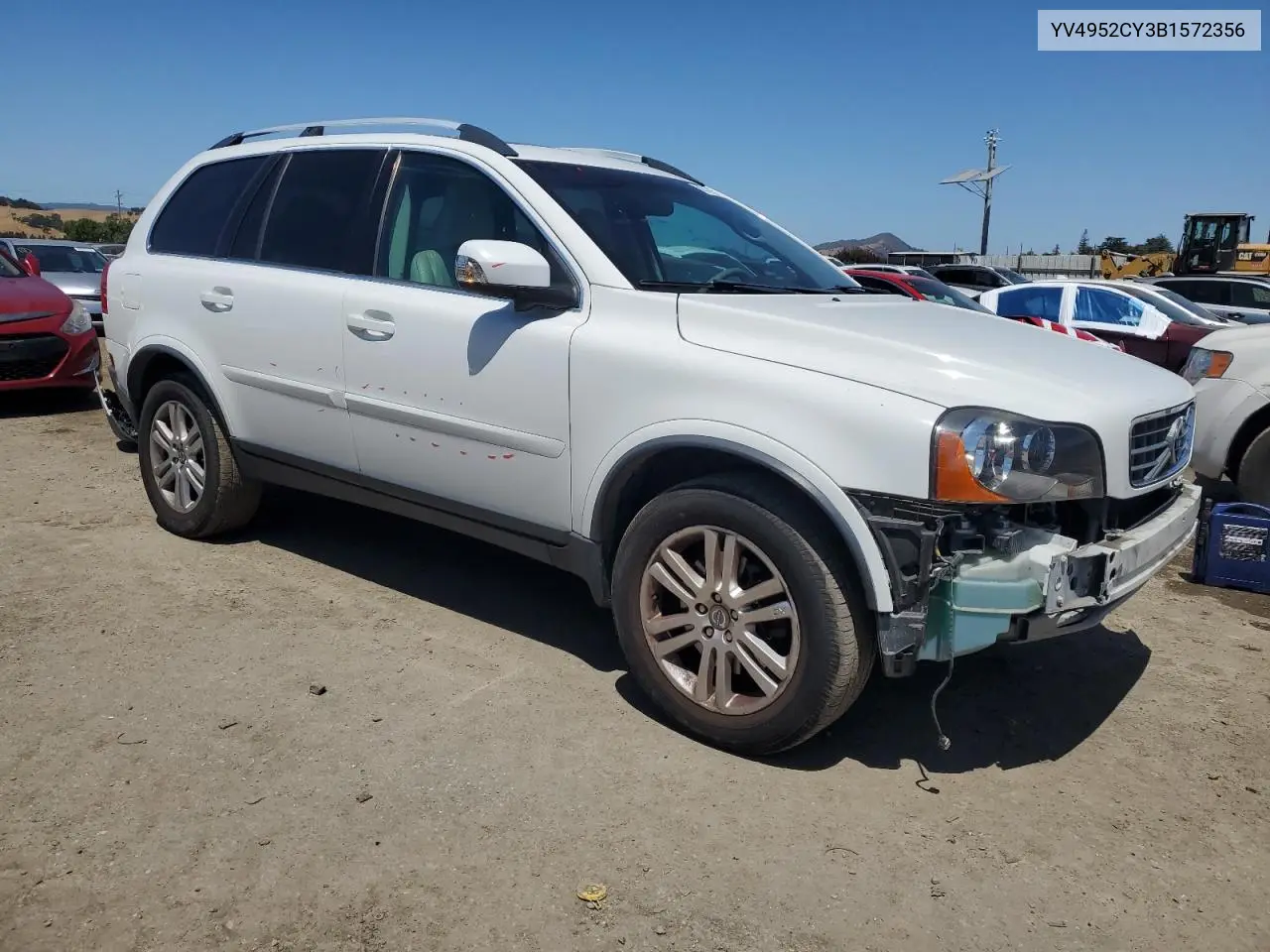 2011 Volvo Xc90 3.2 VIN: YV4952CY3B1572356 Lot: 62717985
