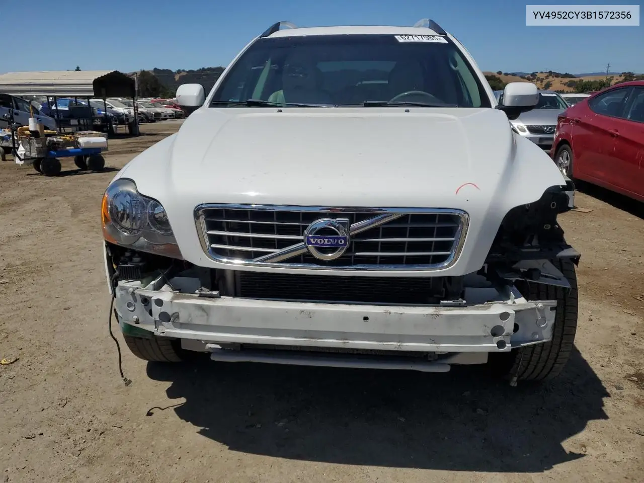 2011 Volvo Xc90 3.2 VIN: YV4952CY3B1572356 Lot: 62717985