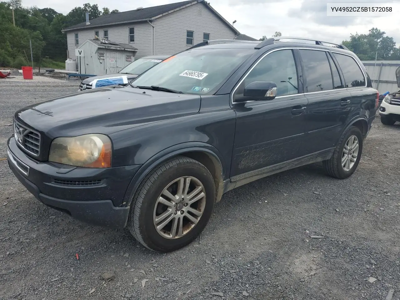 2011 Volvo Xc90 3.2 VIN: YV4952CZ5B1572058 Lot: 64965795