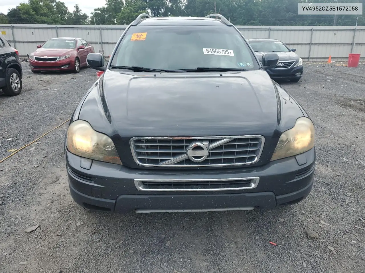 2011 Volvo Xc90 3.2 VIN: YV4952CZ5B1572058 Lot: 64965795